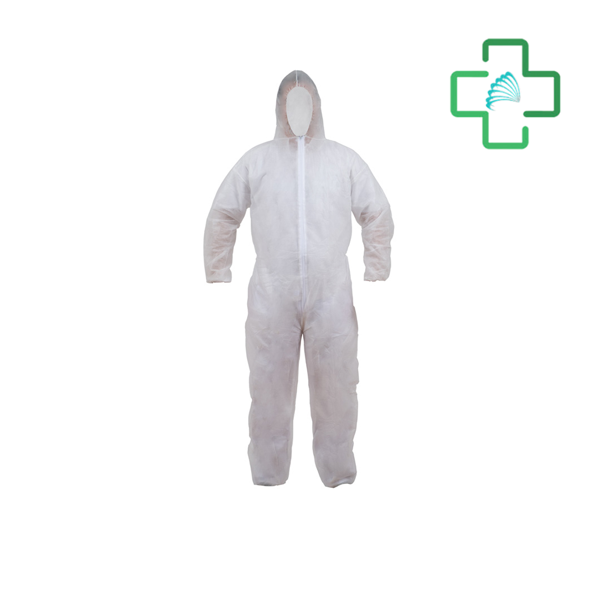 Buzo Blanco con Capucha Polipropileno 35g Desechable