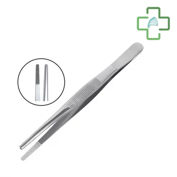 Pinza de Disección 13cm - Producto Sanitario de Clase I, Acero Inoxidable Japonés