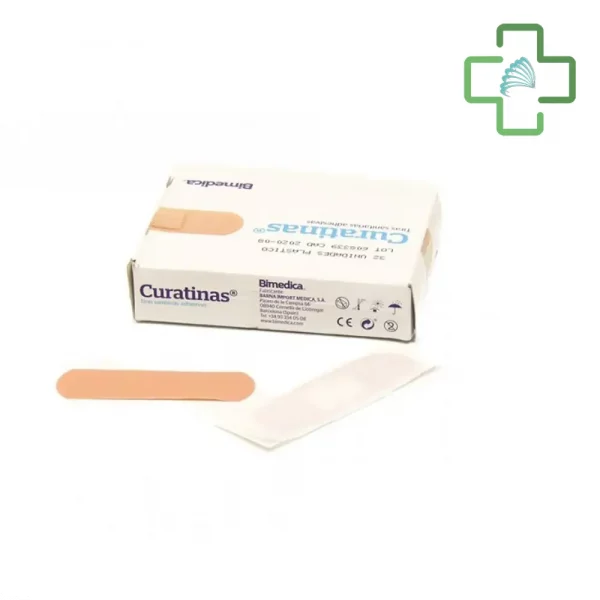 Tiritas Curatinas de Plástico - 10 Unidades, Para Heridas Leves