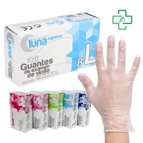 Guantes De Vinilo Desechables - Sin Polvo - Imagen 3