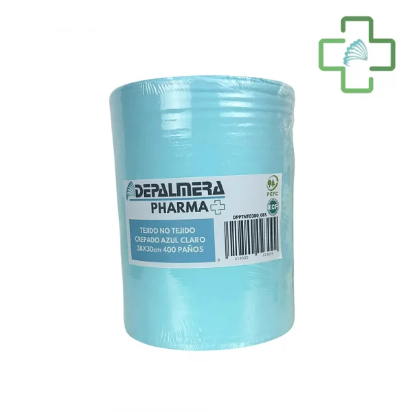 Bobina Tejido No Tejido Profitextra Crepado Light Azul - 1 Bobina