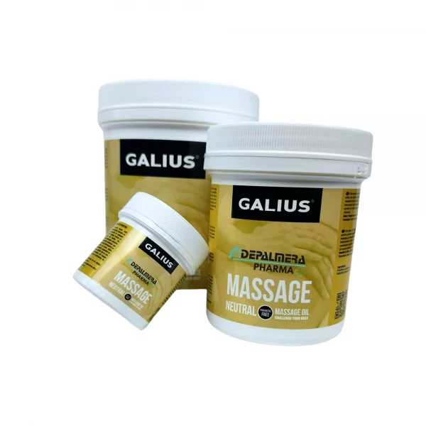 El Aceite Sólido Neutro para Masajes Galius Pro es perfecto para masajes terapéuticos y relajantes. Su fórmula natural hidrata la piel y permite una aplicación precisa gracias a su textura sólida. Ideal para pieles sensibles, ofrece un rendimiento duradero y evita derrames. Disponible en 100 ml, 500 ml y 1000 ml, es perfecto para uso personal y profesional.