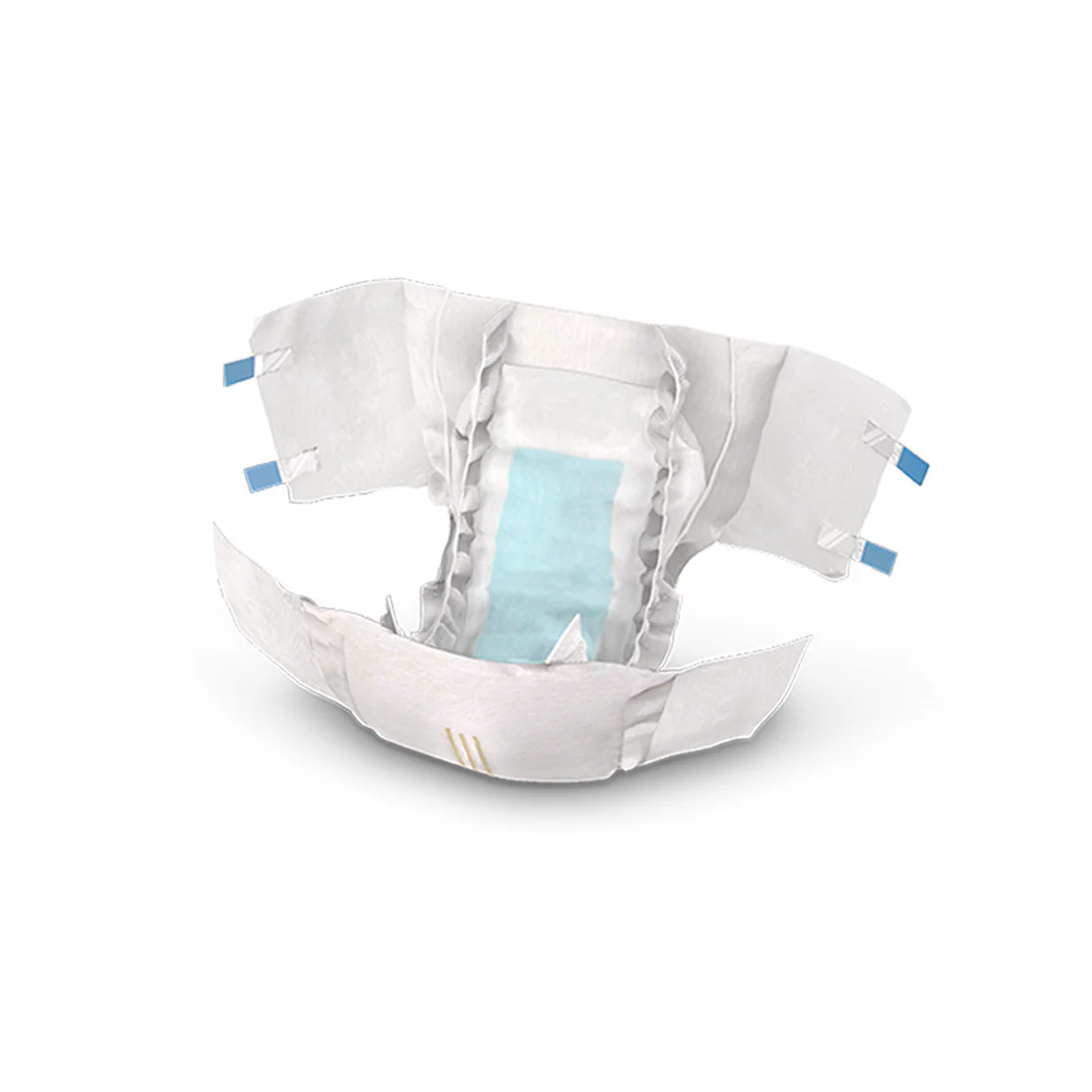 Pañal adulto ADA COMFORT, desechable, alta absorción y confort. Disponible en tallas S, M, L y XL, paquete de 25 unidades. Ideal para incontinencia.