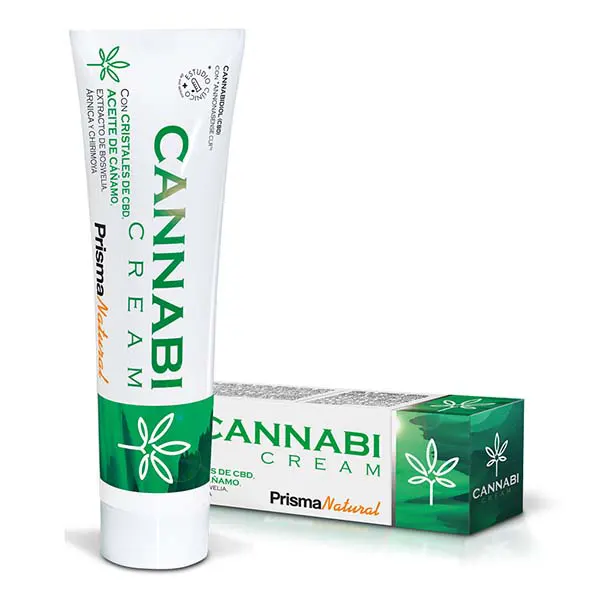 Cannabi Cream Prisma Natural 60 ml – Crema con CBD, árnica y cáñamo para aliviar músculos y articulaciones