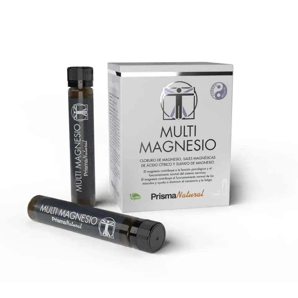 Multi Magnesio Prisma Natural 12 viales en caja