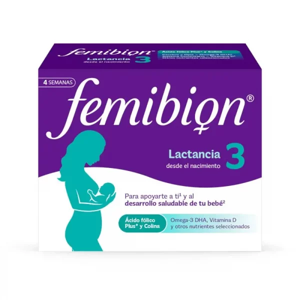 Femibion 3 postparto 28 comprimidos + 28 cápsulas