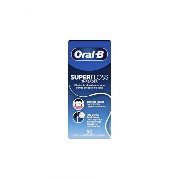 Oral-B SuperFloss seda dental 50 m
