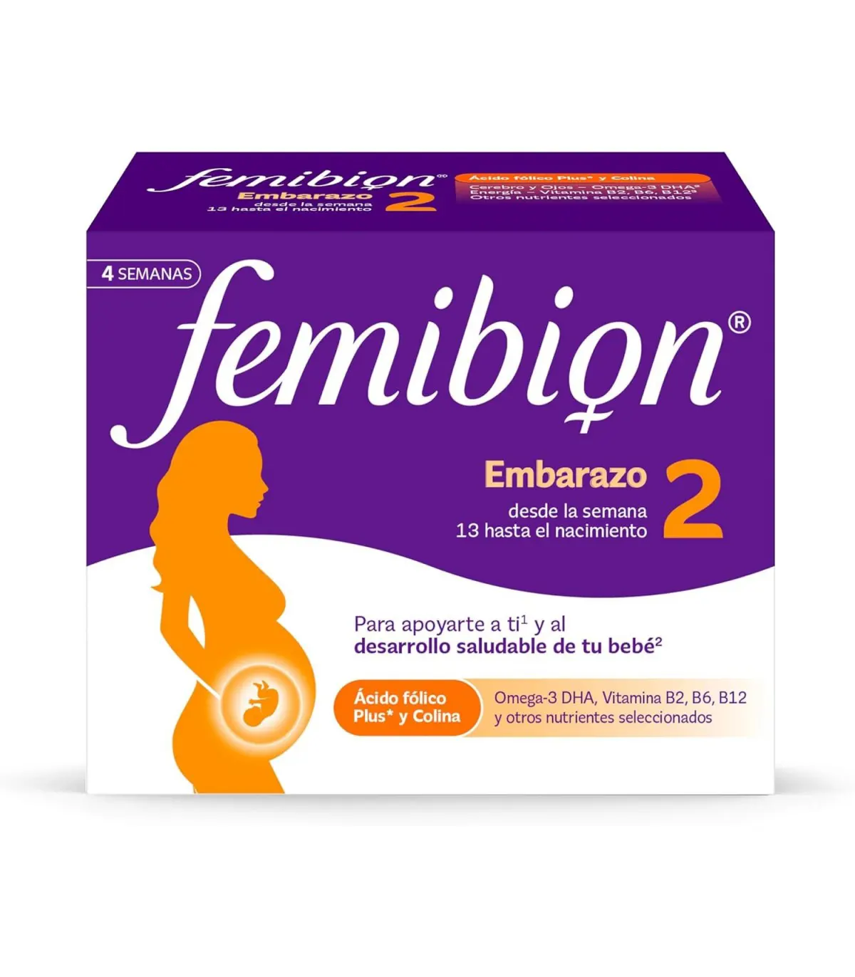 Femibion 2 prenatal 28 comprimidos + 28 cápsulas