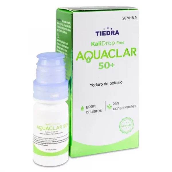 Aguapro 50+ gotas oculares 10ml hidratación ojo seco adultos