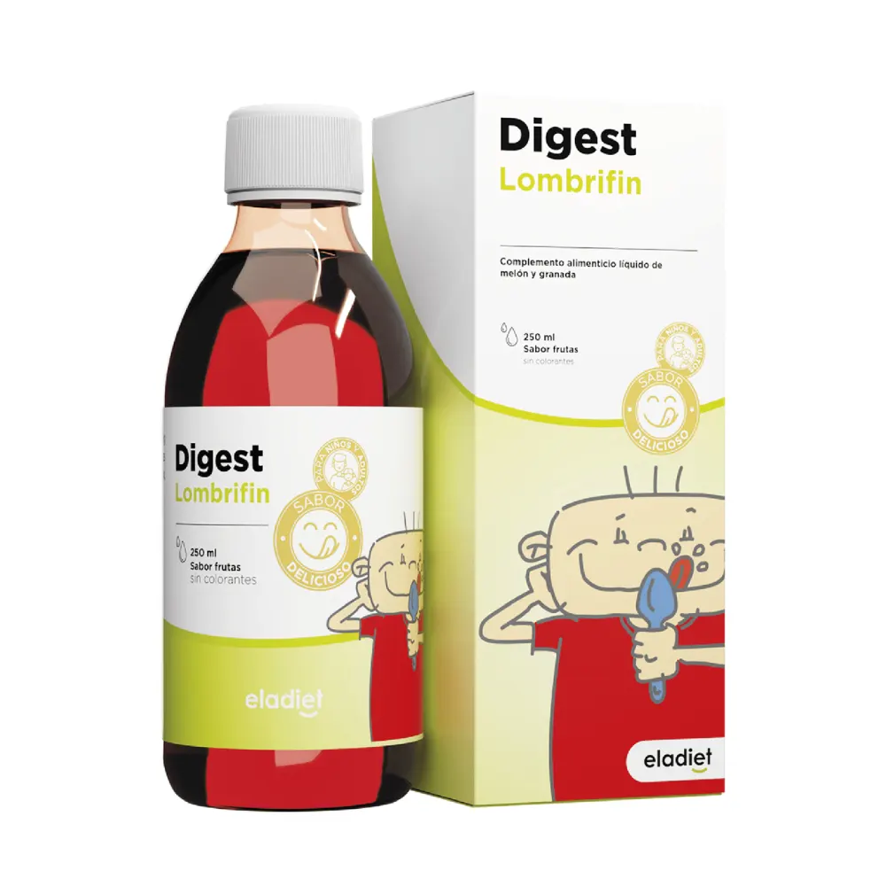 Digest Lombrifin Eladiet jarabe de granada y melón 250 ml