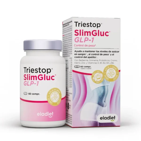 Triestop SlimGluc GLP-1 Eladiet envase de 60 comprimidos