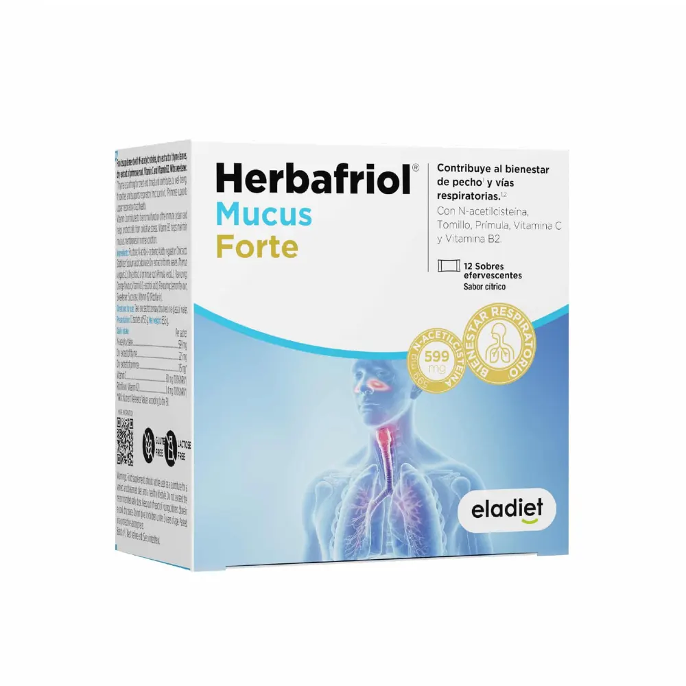 Herbafriol Mucus Forte Eladiet 12 sobres