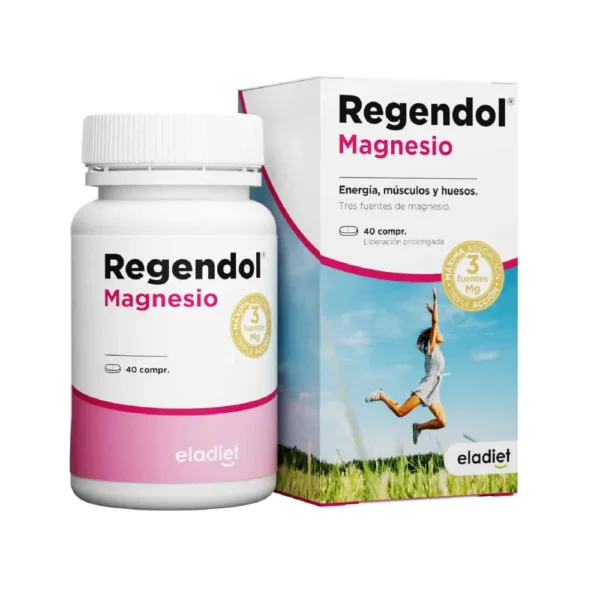 Regendol Magnesio Eladiet envase de 40 comprimidos