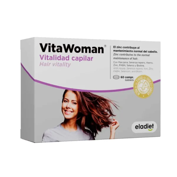 Vitawoman Vitalidad Capilar Eladiet envase de 60 comprimidos